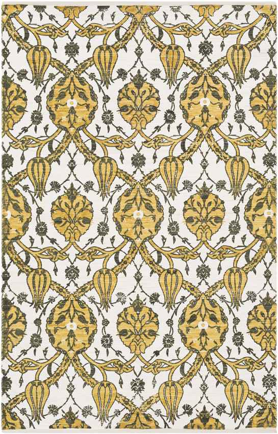DeWitt Global Yellow/Gray Area Rug