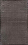Dodge Modern Dark Brown Area Rug