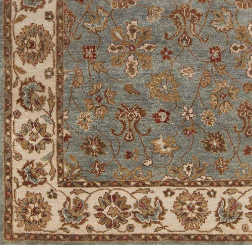 Doublesprings Traditional Blue Area Rug
