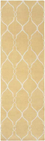 Hendon Modern Yellow Area Rug