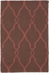 Hendon Modern Brown/Rust Area Rug