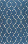 Hendon Modern Blue/Ivory Area Rug