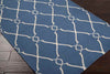 Hendon Modern Blue/Ivory Area Rug
