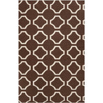 Dunwoody Modern Chocolate Area Rug
