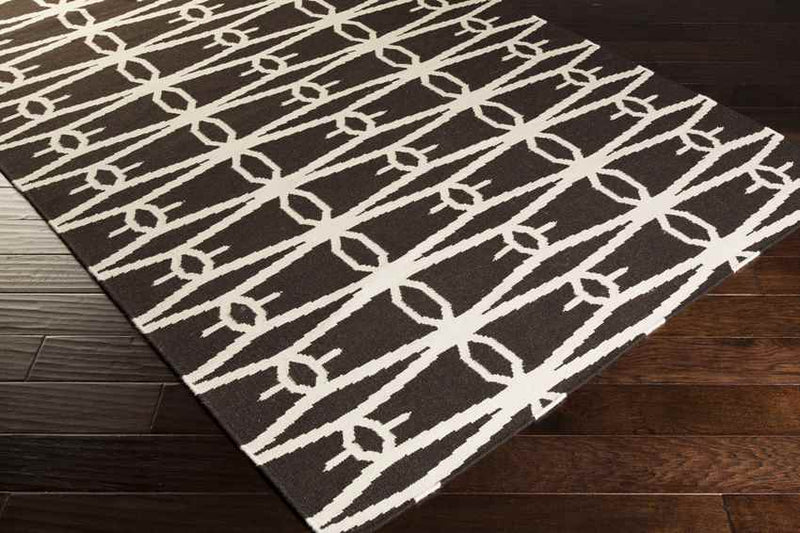 Durango Modern Black/Beige Area Rug