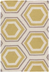 Dutton Modern Yellow Area Rug
