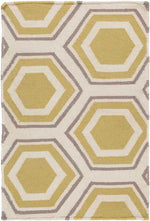 Dutton Modern Yellow Area Rug