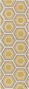 Dutton Modern Yellow Area Rug