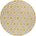 Dutton Modern Yellow Area Rug