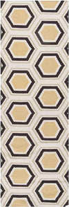 Dutton Modern Chocolate/Beige Area Rug