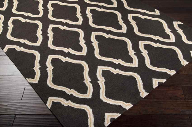 Duval Modern Black Area Rug
