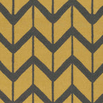 Dyer Modern Bright Yellow/Charcoal Area Rug
