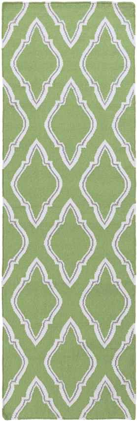 Duval Modern Teal Green/White/Gray Area Rug