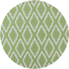 Duval Modern Teal Green/White/Gray Area Rug