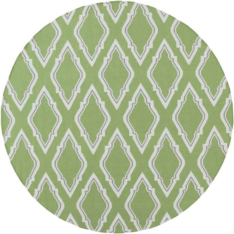 Duval Modern Teal Green/White/Gray Area Rug