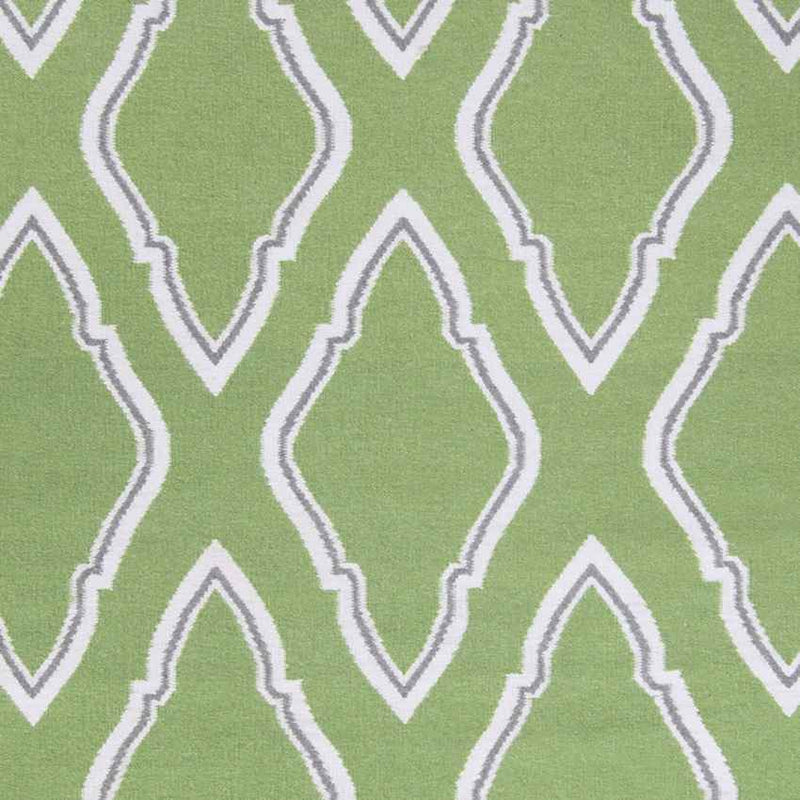 Duval Modern Teal Green/White/Gray Area Rug