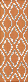Duval Modern Burnt Orange Area Rug