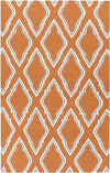Duval Modern Burnt Orange Area Rug