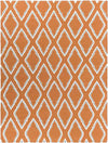 Duval Modern Burnt Orange Area Rug