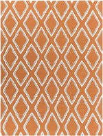 Duval Modern Burnt Orange Area Rug