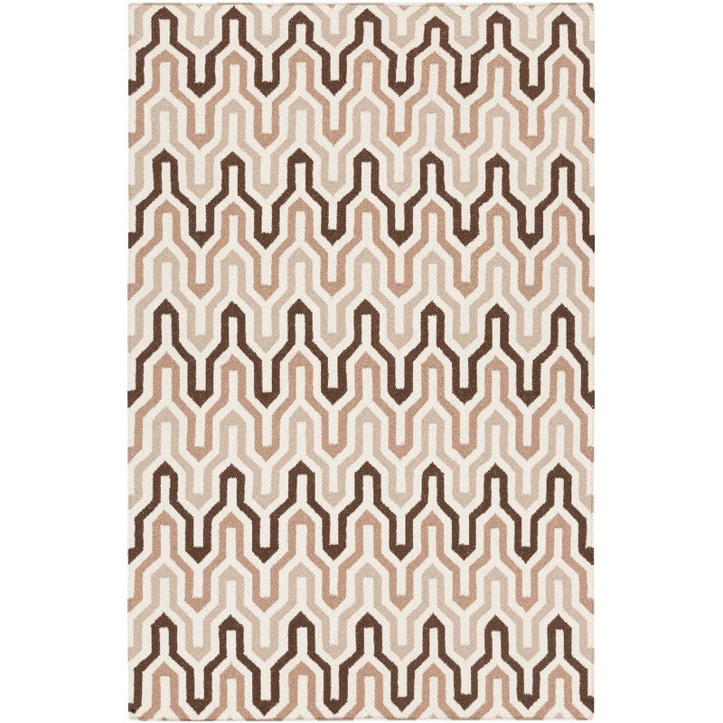 Earle Modern Chocolate Area Rug