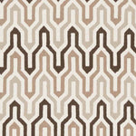 Earle Modern Chocolate Area Rug