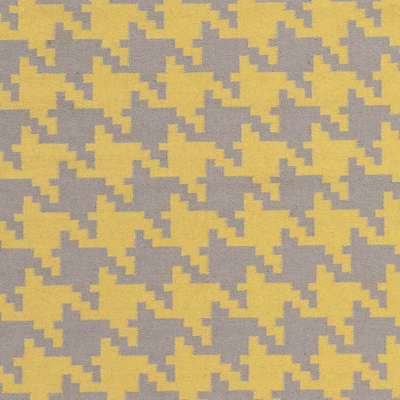 Elkmont Modern Gray/Yellow Area Rug