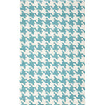 Elkmont Modern Teal Area Rug
