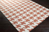 Elkmont Modern Rust / Ivory Contemporary Area Rug