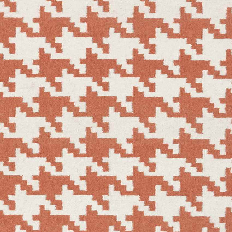 Elkmont Modern Rust / Ivory Contemporary Area Rug