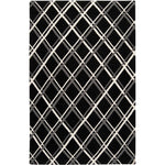 Ellendale Modern White/Black Area Rug