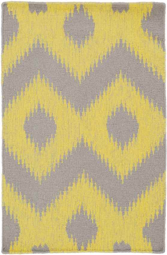 Ninon Global Lemon/Gray Area Rug
