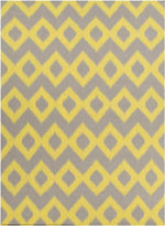Ninon Global Lemon/Gray Area Rug