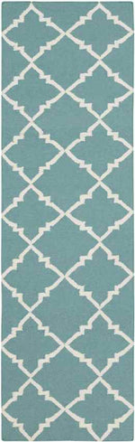 Selwerd Modern Aqua Area Rug
