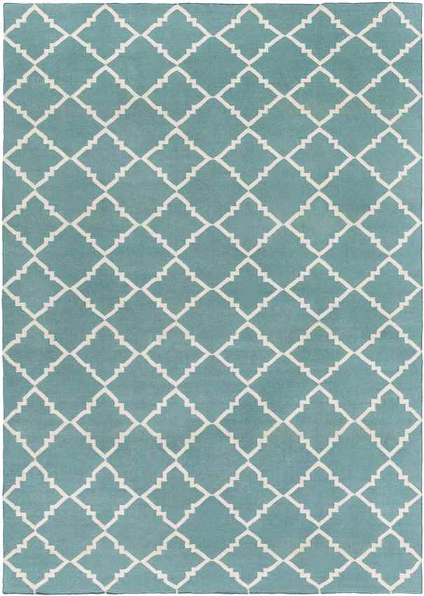 Selwerd Modern Aqua Area Rug