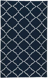 Selwerd Modern navy cream Area Rug