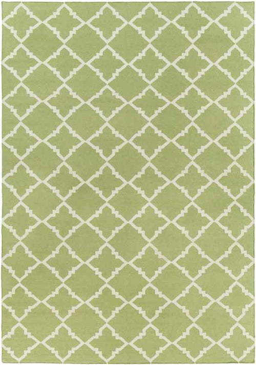 Selwerd Modern Grass Green Area Rug