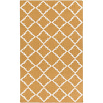 Selwerd Modern Cumin & Winter White Area Rug