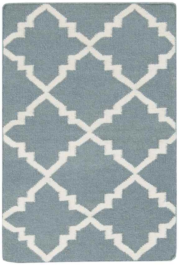 Selwerd Modern Stone Blue Area Rug