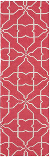 Elsmere Modern Pale Jade/Honeysuckle Pink Area Rug