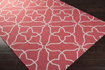 Elsmere Modern Pale Jade/Honeysuckle Pink Area Rug