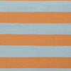 Nathaly Modern Orange/Pale Blue Area Rug