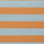 Nathaly Modern Orange/Pale Blue Area Rug