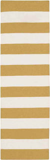 Nathaly Modern Gold/White Area Rug