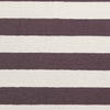 Nathaly Modern Eggplant/Beige Area Rug