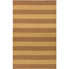 Nathaly Modern Yellow/Brown Area Rug