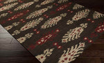 Empire Global Espresso Plaid Area Rug