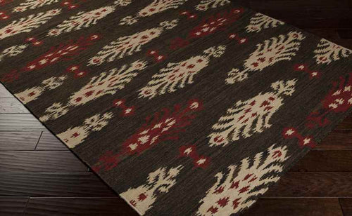 Empire Global Espresso Plaid Area Rug