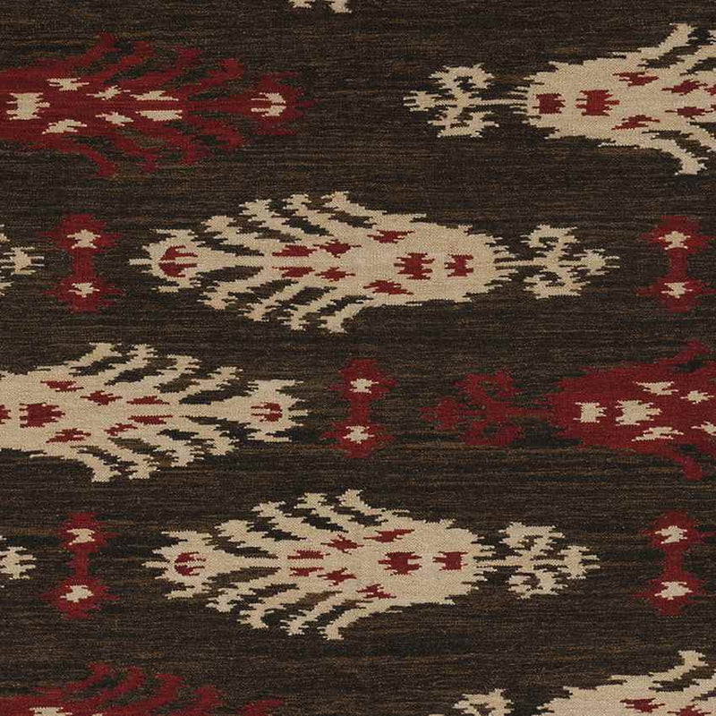 Empire Global Espresso Plaid Area Rug