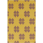 Emmonak Global Mustard Area Rug